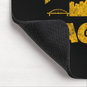 Ttsburgh Jagoff Yinz Funny Yinzer Steel City 412 H マウスパッド (コーナー)