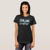 TTTS ストロング 双胎間輸血症候群を知ろう Tシャツ (正面フル)