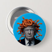 Ttump Medusa Button 缶バッジ (正面&裏面)