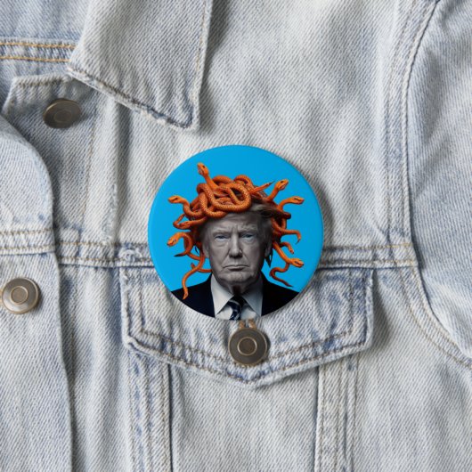 Ttump Medusa Button 缶バッジ (インサイチュ)