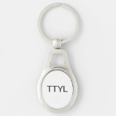 TTYL キーホルダー (正面)