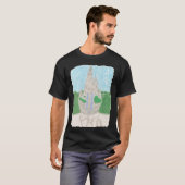 Tuロングアカデミー(name_中国の付) Tシャツ (正面フル)