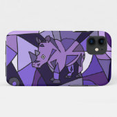 TU-すばらしいサイの抽象美術のデザイン Case-Mate iPhoneケース (裏面(横))