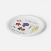 Tu Bishvat ペーパープレート (アングル)