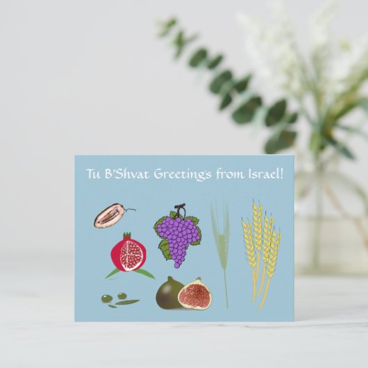 Tu Bisvat - 7分 ポストカード (スタンド正面)