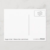 Tu Bisvat - 7分 ポストカード (裏面)