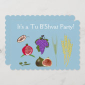Tu Bisvat - 7分 招待状 (正面/裏面)