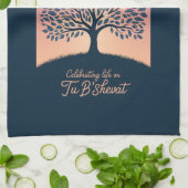 Tu B'Shevat : Un Rayon de Lumière キッチンタオル (折り畳み)