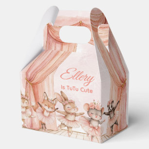 🦊🐰「Tu🩰 Cute」バレリーナパーティーボックス フェイバーボックス