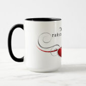 Tu es ma raison de vivre マグカップ (左)