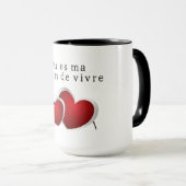 Tu es ma raison de vivre マグカップ (正面右)