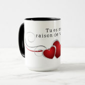 Tu es ma raison de vivre マグカップ (正面左)
