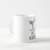 tu est un k rate karate humour citation コーヒーマグカップ (正面左)