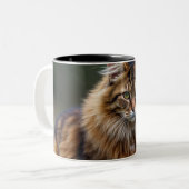 Tu Felin,Amantes de los Gatos ツートーンマグカップ (正面左)