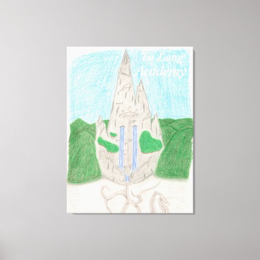 Tu Long Academy (name_english) キャンバスプリント (正面)