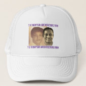 TU THOMPSON ARCH FIRM Trucker Hat キャップ (正面)