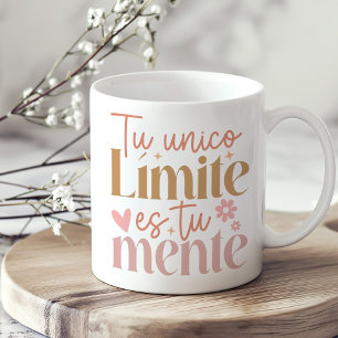 "Tu Unico Limite es es Tu Mente"ボホ感動的 コーヒーマグカップ