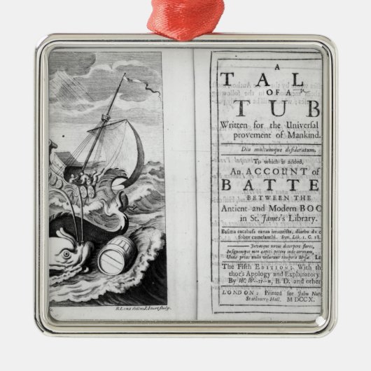 「Tubの物語 メタルオーナメント (正面)