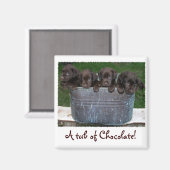 Tub of Chocolateマグネット マグネット (正面/裏面)