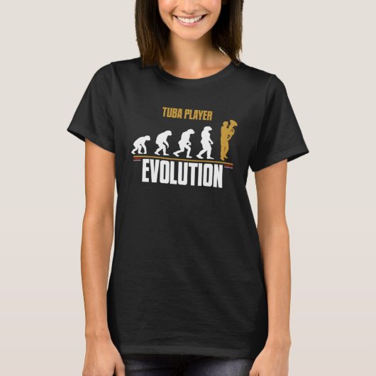 Tuba選手とその存在来方法 Tシャツ (正面)