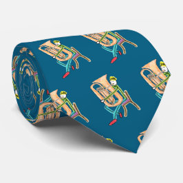 Tuba Playing Stickman ネクタイ