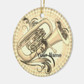 Tuba Rhythm Ornament セラミックオーナメント (左)