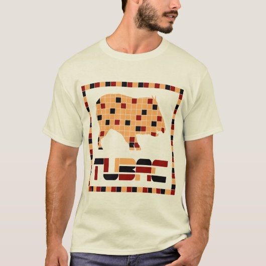 Tubac JavelinaのモザイクTシャツ Tシャツ (正面)