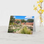 Tubac Presidio公園の地面 カード (黄色い花)