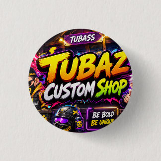 TUBASシグネチャートートバッグ 缶バッジ