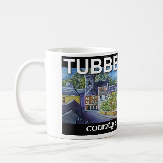 Tubbercurryのマグ コーヒーマグカップ (左)