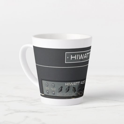 Tube Tone Rulesとしてラテの電源を入れる カフェラテマグ (左アングル)