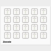 Tuberose Floral Aroma Diffuser Label スクエアシール (シート)
