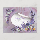 Tuberose & Lavender開花ありがとう 案内ポストカード (正面)