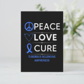 Tuberous Sclerosis Awareness カード (スタンド正面)