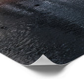 Tübingen, Germany after snowfall ポスター (角)