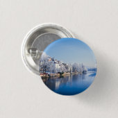 Tübingen, Germany after snowfall 缶バッジ (正面&裏面)