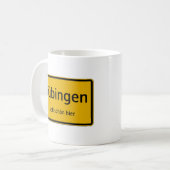 Tübingen Tasse Kaffeetasse Teetasse コーヒーマグカップ (正面左)