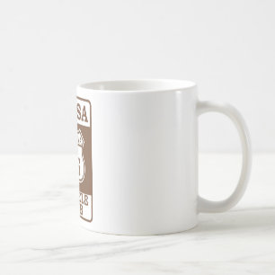 TUCの交通標識のマグ コーヒーマグカップ
