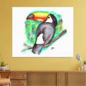 Tucan キャンバスプリント (インサイチュ (リビング))