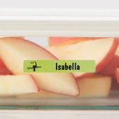 Tucan Vogel Aquarell - 96 schmale Kinder Etiketten ラベル (貼付)