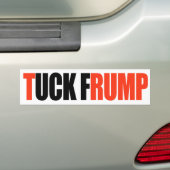 TUCK FRUMP -.png バンパーステッカー (車上)
