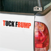 TUCK FRUMP -.png バンパーステッカー (トラック上)