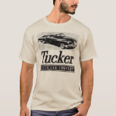 Tuckerの自動車の動揺してヴィンテージレトロのTシャツ Tシャツ (正面)