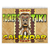 TuckerのTikiのカレンダー カレンダー (カバー)