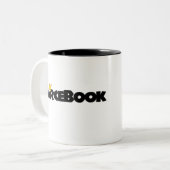 Tucker Chinn- myFarcebook.comの美容整形外科医 ツートーンマグカップ (正面左)