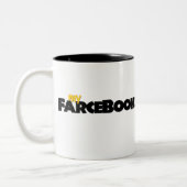 Tucker Chinn- myFarcebook.comの美容整形外科医 ツートーンマグカップ (左)