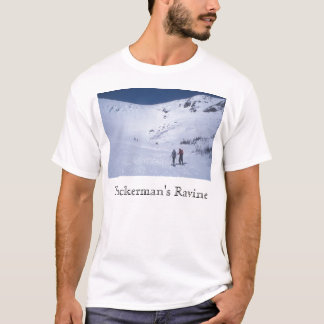 Tuckermanの峡谷のSkiiersの山ワシントン州 Tシャツ