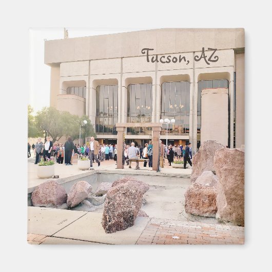 Tucson Arizona Souvenir Fridge Magnet マグネット (正面)