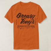 Tucson Greasy Tonys 1978  Tシャツ (デザイン正面)