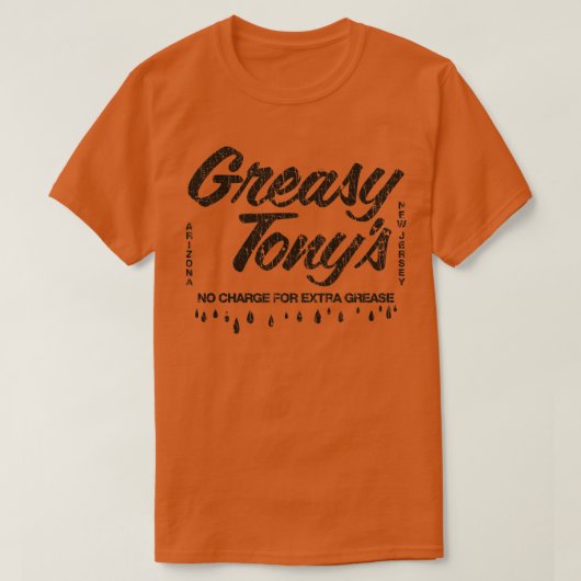 Tucson Greasy Tonys 1978  Tシャツ (デザイン正面)